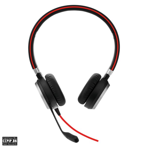 Jabra Evolve 40 MS stereo Kabling Headset Sort