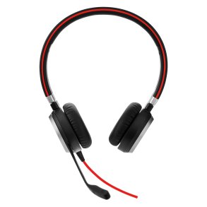 Jabra Evolve 40 UC stereo Kabling Headset Sort