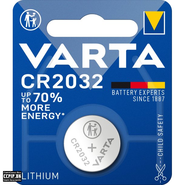 Varta Electronics Knapcellebatterier CR2032