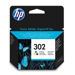 HP 302 Farve (cyan, magenta, gul)