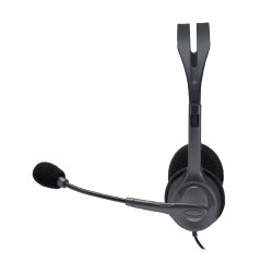 Logitech Stereo H111 Kabling Headset Sort