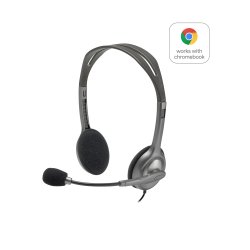 Logitech Stereo H111 Kabling Headset Sort
