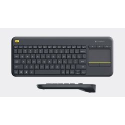 Logitech Wireless Touch Keyboard K400 Plus Tastatur Trdls Dansk/Finsk/Norsk/Svensk