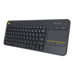Logitech Wireless Touch Keyboard K400 Plus Tastatur Trdls Dansk/Finsk/Norsk/Svensk
