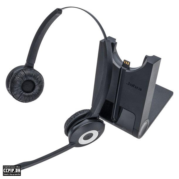 Jabra PRO 920 Duo Trdls Headset Sort