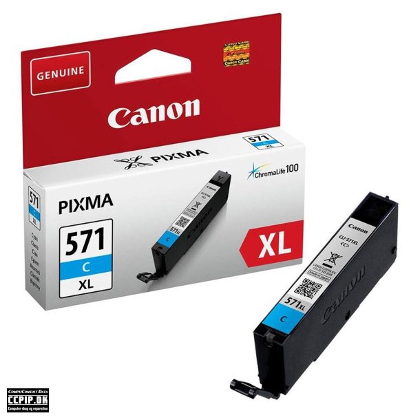 Canon CLI 571C XL Cyan 375 sider