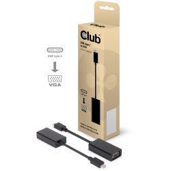 Club 3D USB 3.1 Type C til VGA aktiv
