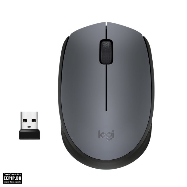 Logitech M170 Trdls Sort