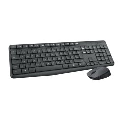 Logitech MK235 Tastatur og mus-st Trdls Pan nordisk