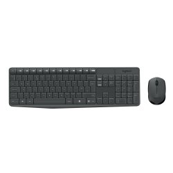 Logitech MK235 Tastatur og mus-st Trdls Pan nordisk