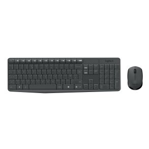Logitech MK235 Tastatur og mus-st Trdls Pan nordisk