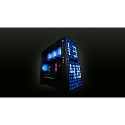 309 GAMING EDITION MID-TOWER SORT MED PROGRAMBAR RGB FRONT 