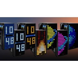 309 GAMING EDITION MID-TOWER SORT MED PROGRAMBAR RGB FRONT 