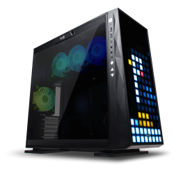 309 GAMING EDITION MID-TOWER SORT MED PROGRAMBAR RGB FRONT 