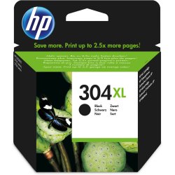 HP 304XL Sort 300 sider