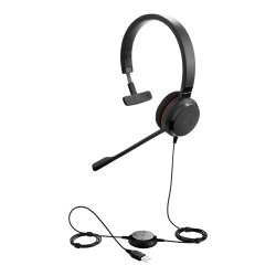 Jabra Evolve 30 II MS Mono Kabling Headset Sort