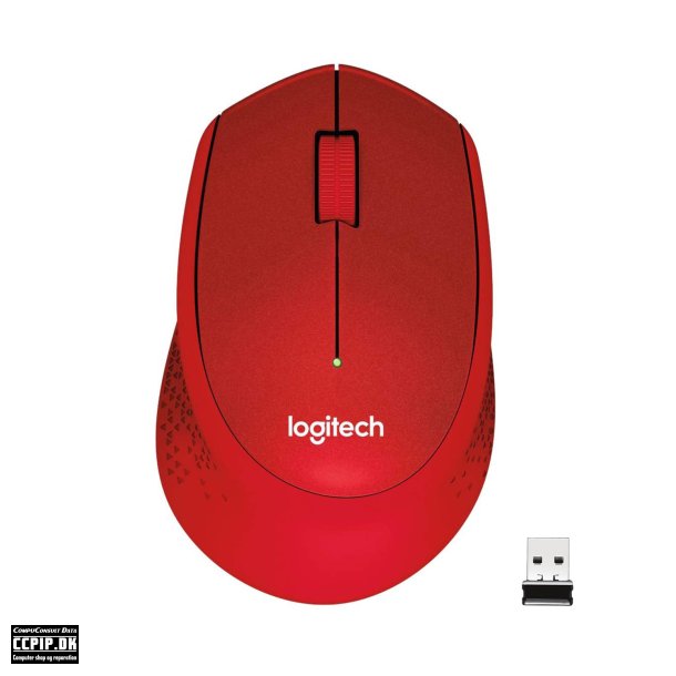 Logitech M330 SILENT PLUS Mekanisk Trdls Rd