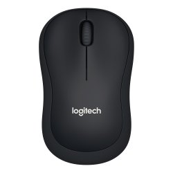 Logitech M220 Silent Optisk Trdls Sort