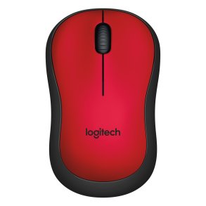 Logitech M220 Silent Optisk Tr�dl�s Sort R�d