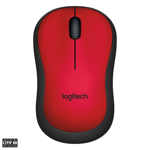 Logitech M220 Silent Optisk Trdls Sort Rd