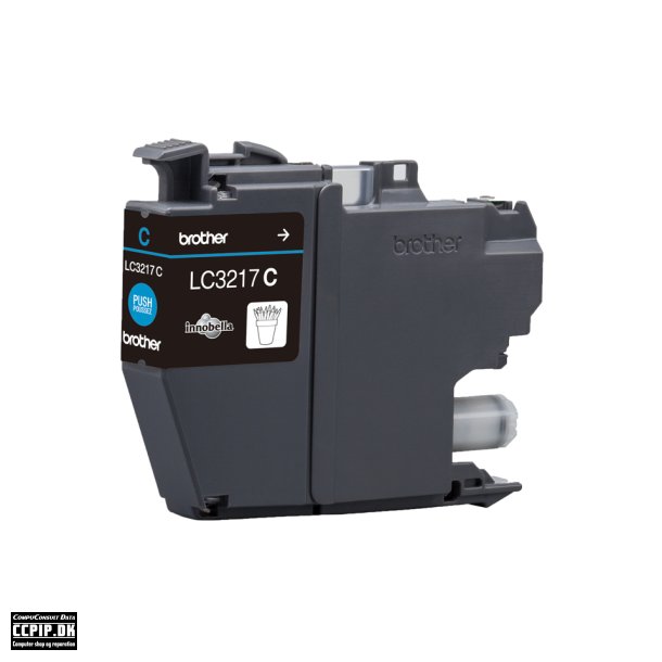 Brother LC 3217C Cyan 550 sider