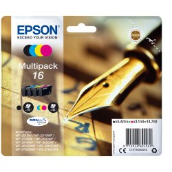 Epson 16 Multipack Sort Gul Cyan Magenta