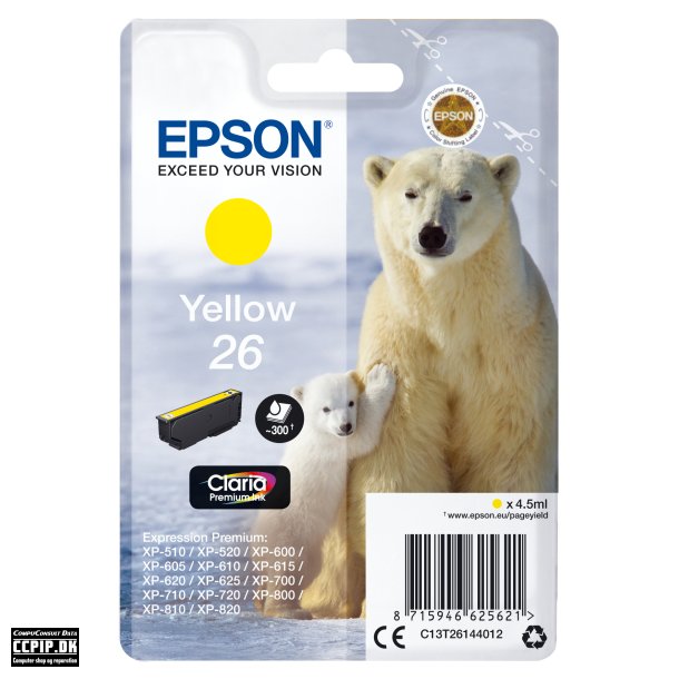 Epson 26 Gul