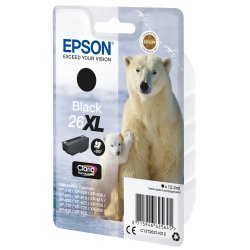 Epson 26XL Sort 500 sider