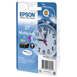 Epson 27 Multi-Pack Gul Cyan Magenta 300 sider