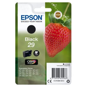 Epson 29 Sort 175 sider