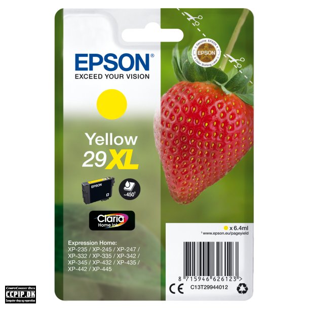 Epson 29XL Gul