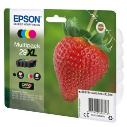 Epson 29XL Multipack Sort Gul Cyan Magenta