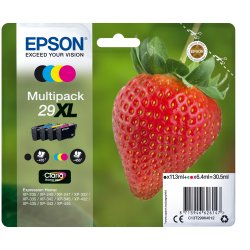 Epson 29XL Multipack Sort Gul Cyan Magenta