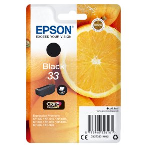 Epson 33 Sort 250 sider