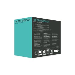Logitech BRIO 4K Ultra HD webcam 4096 x 2160 Webkamera Fortrdet