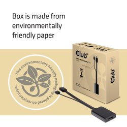 Club 3D USB 3.1 Type C Cable to DisplayPort 1.2m