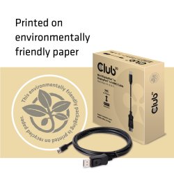 Club 3D Mini DP 1.4 til DisplayPort 1.4 2m 8K60Hz