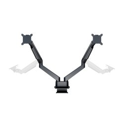 Multibrackets M VESA Gas Lift Arm Dual Side by Side Monteringsst 2 LCD displays 15-32