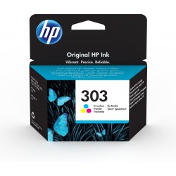 HP 303 Farve (cyan, magenta, gul) 165 sider