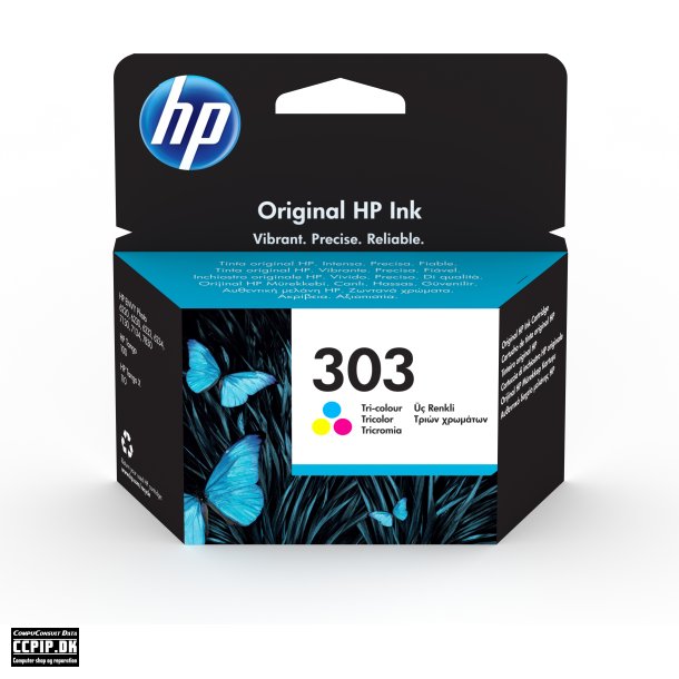 HP 303 Farve (cyan, magenta, gul) 165 sider