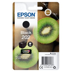 Epson 202 Sort 250 sider