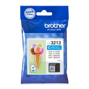Brother LC 3213C Cyan 400 sider
