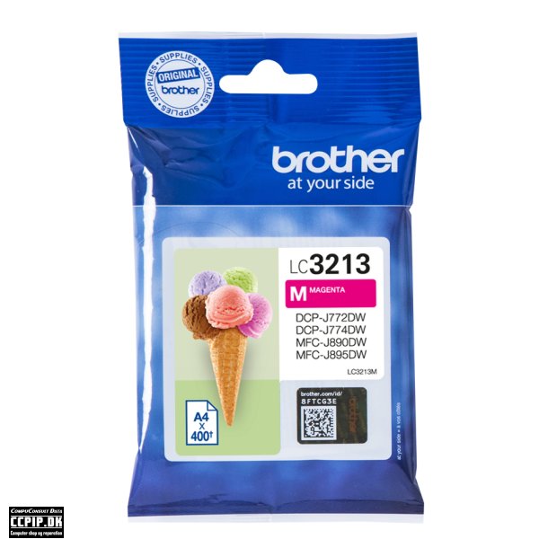 Brother LC 3213M Magenta 400 sider