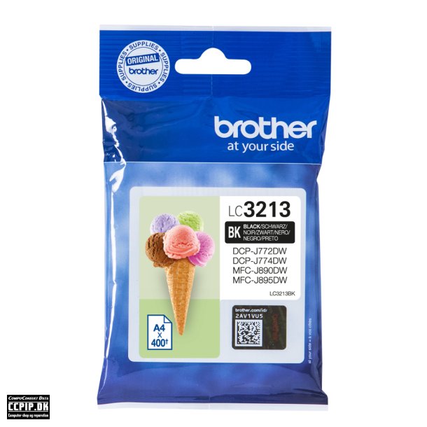 Brother LC 3213BK Sort 400 sider