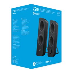 Logitech Z207 2.0-kanal Hjttalere Sort