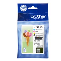 Brother LC 3213 Sort Gul Cyan Magenta 400 sider