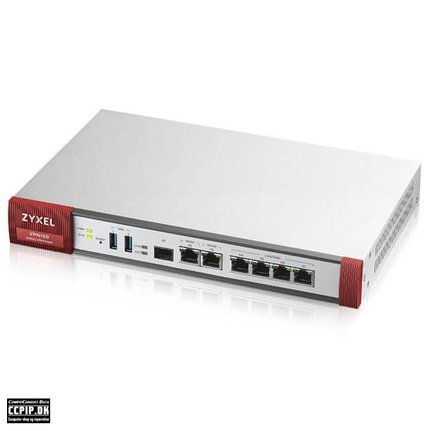 Zyxel ZyWALL VPN100 Sikkerhedsudstyr Rackmonterbar