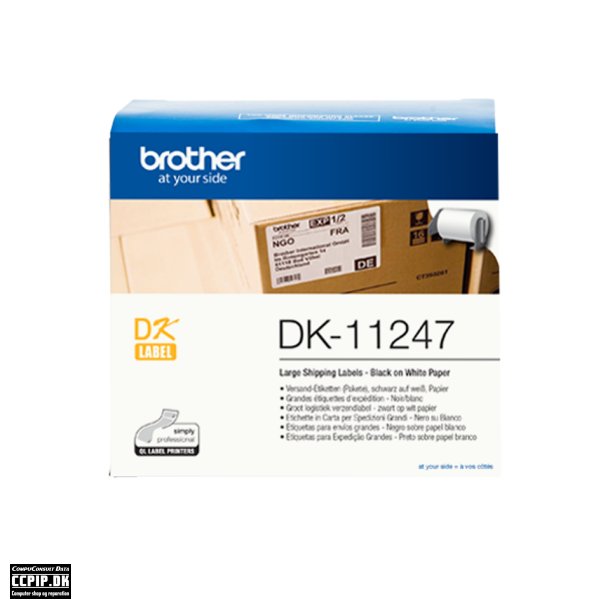 Brother DK-11247 Etiketter 103 x 164 mm 180etikette(r)