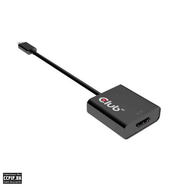 Club 3D USB 3.1 Type C to HDMI 2.0 UHD 4K Active Adapter Ekstern videoadapter