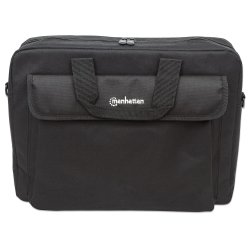 Manhattan Bretaske  15.6" Polyester og PVC Sort